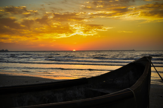 Navodari beach sunrising