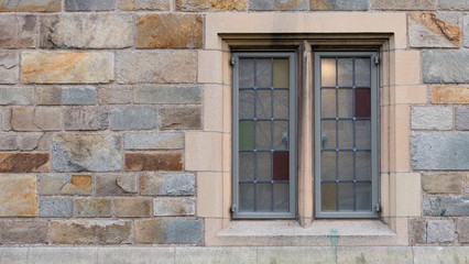 window in  Neo-Gothic  style