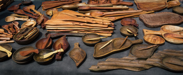 wooden utensils