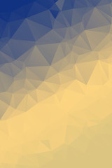 Bright, modern geometric abstract polygon background for web design and presentation. Vertical pattern. Vector EPS 10