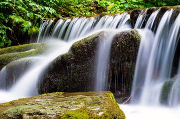 Obraz premium The Carpathian Waterfall Shypit