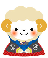 福助ひつじ