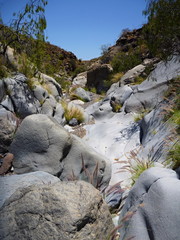 Fototapeta premium canyon in a volcanic rock at tenerife