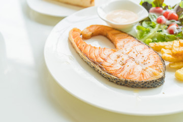 salmon steak