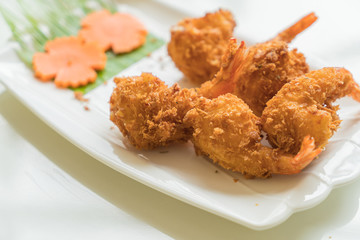 fried shrimp with cheese