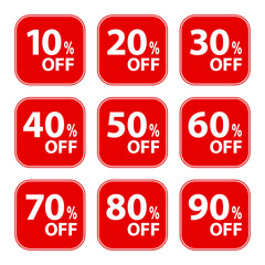 % off labels