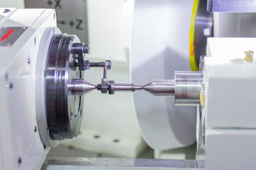 Finishing metal working on high precision grinding machine