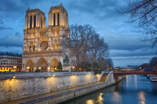 Fototapeta Notre Dame, Paris, France