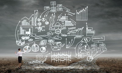 Infographic strategy plan