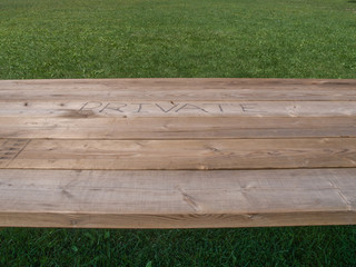 Picnic Table Top