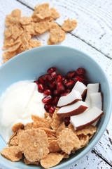 Corn Flakes with Fresh Fruits