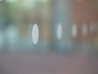 White Dots on Glass