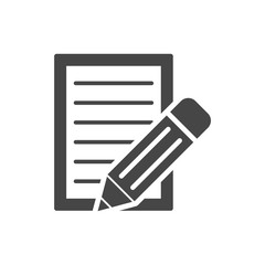 Document With Pencil Icon