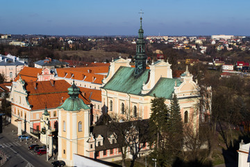 Panorama Sandomierza - Polska © Senatorek