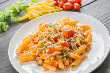Penne pasta