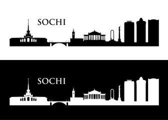 Sochi skyline