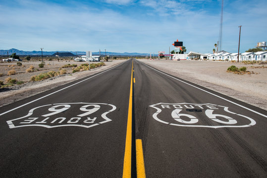 Route 66 sign