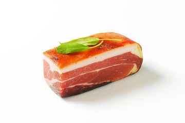 South Tyrolean speck