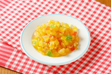 Candied fruit mix