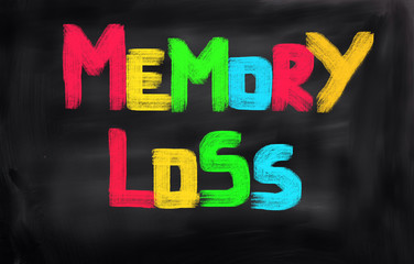 Memory Loss Concept
