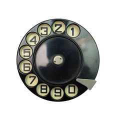 vintage dial disk