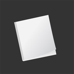 Blank magazine vector