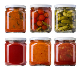 Preserved, pickled vegetables