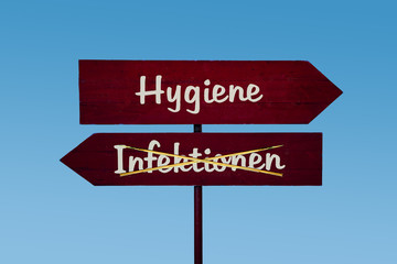 Strassenschild 48 - Hygiene