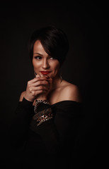 Obraz premium fashion girl