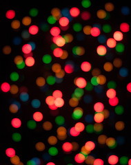 Abstract circular bokeh