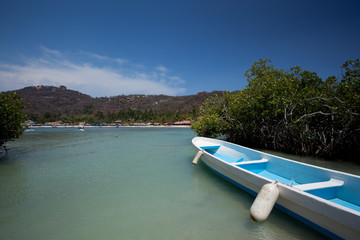 Boat at Playa las Gatas