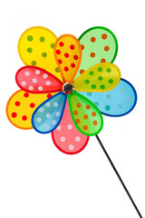 Pinwheel in white