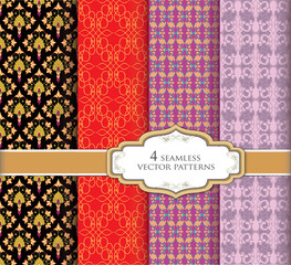 Seamless geometric background. Mosaic. Abstract vector Illustration. Can be used for wallpaper, web page background, book cover.