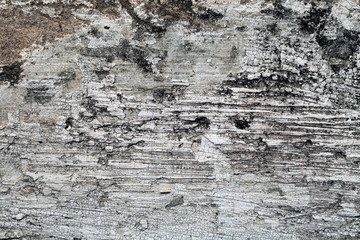 Cracked concrete old wall