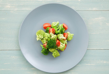 ロマネスコとブロッコリーのサラダ