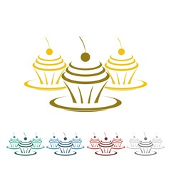 bakery logo icon Vector