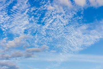 Fototapeta premium Sky with clouds a Beautiful