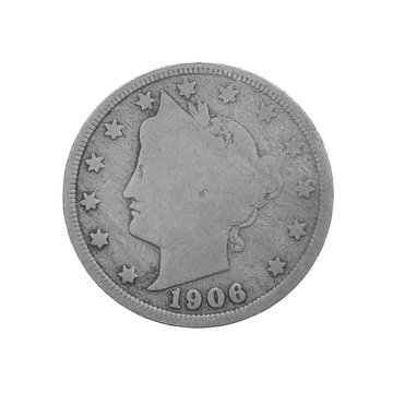 American Five Cent Coin
