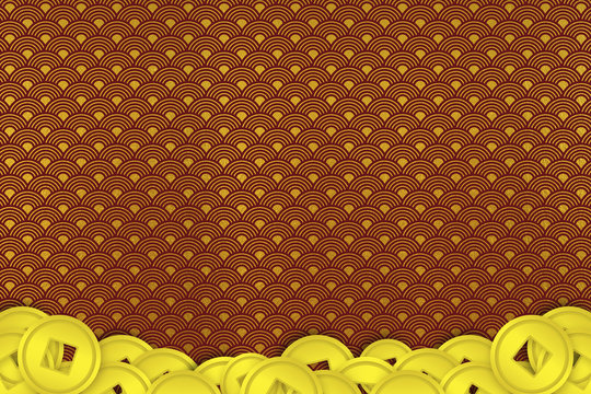 pattern asian style chinese background