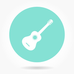 Guitar - vector icon