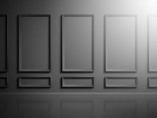 Abstract Classic Room Wall Ornament Background