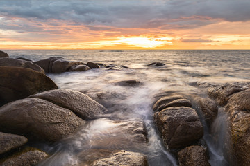 Lanhinkhao located at Maerampeung Beach Rayong,Thailand
