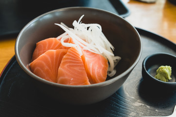 Salmon Sashimi