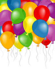 Balloons Party Background