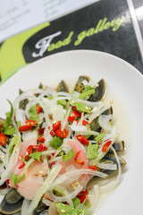 preserved egg spicy salad