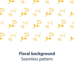 Seamless flower pattern