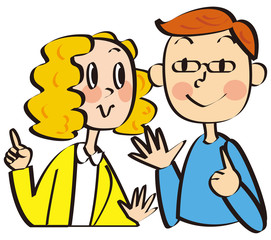 夫婦　カップル