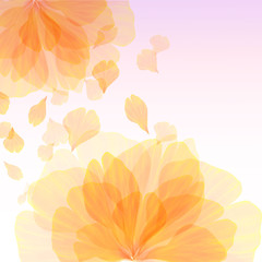 Vectorized watercolor drawing.