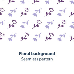 Seamless flower pattern