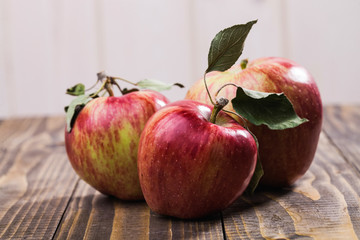 Group of three apples